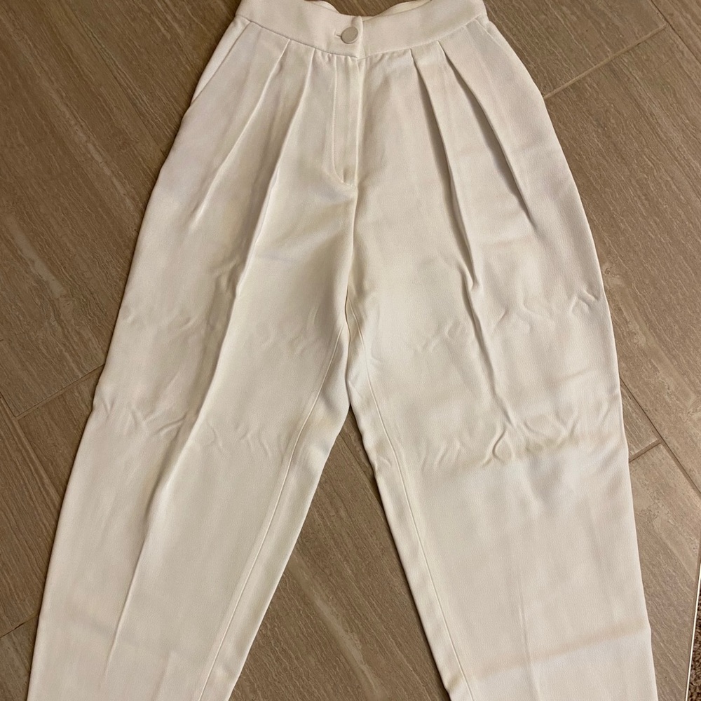 Massimo Dutti White Pants - Sz 2 brand new